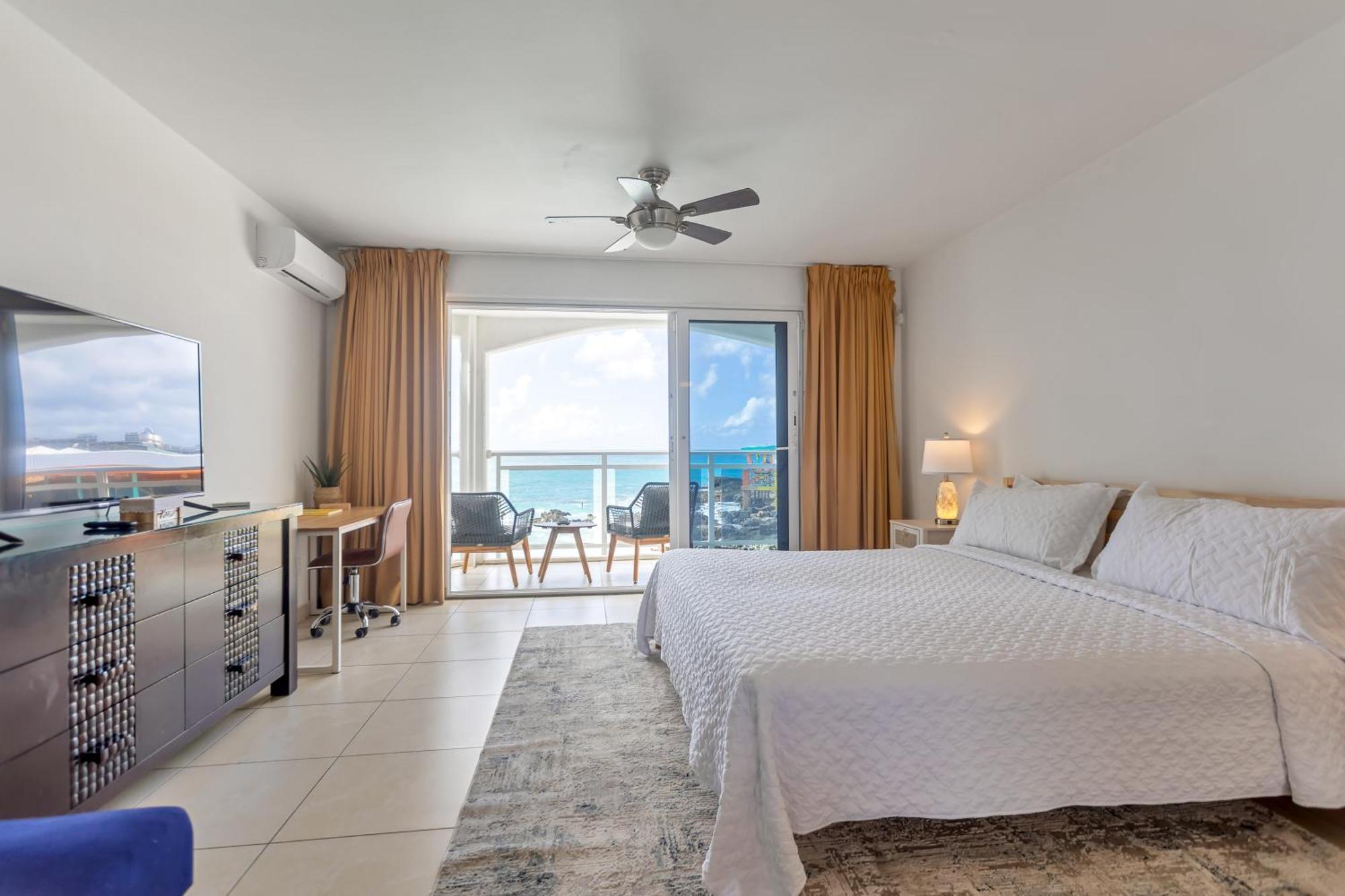 Maho Beach House - Sand Bar Studio - Ocean View Exteriör bild